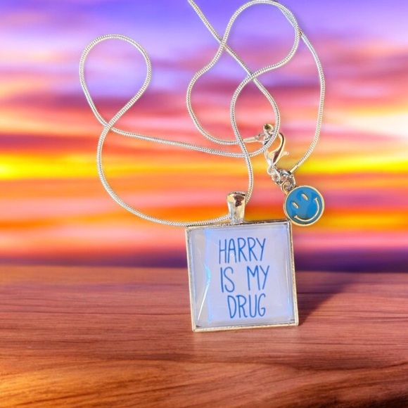 Harry is my drug pendant necklace Love Harry Styles? Prince Harry? Harry Potter? - Picture 9 of 15